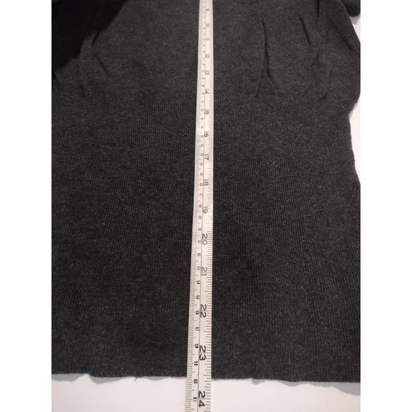 Express Desing Studio Womens Sweater Gray Size L Mock Neck - Picture 5 of 6